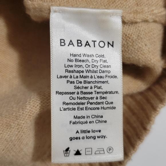 Babaton wool/cashmere sweater - Picture 5 of 5